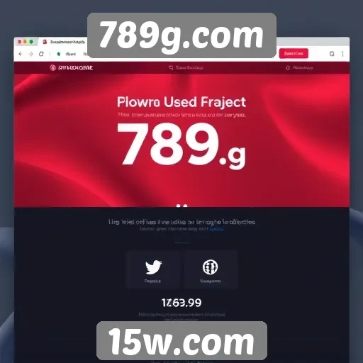 Interface e usabilidade do site 789g.com para usuários